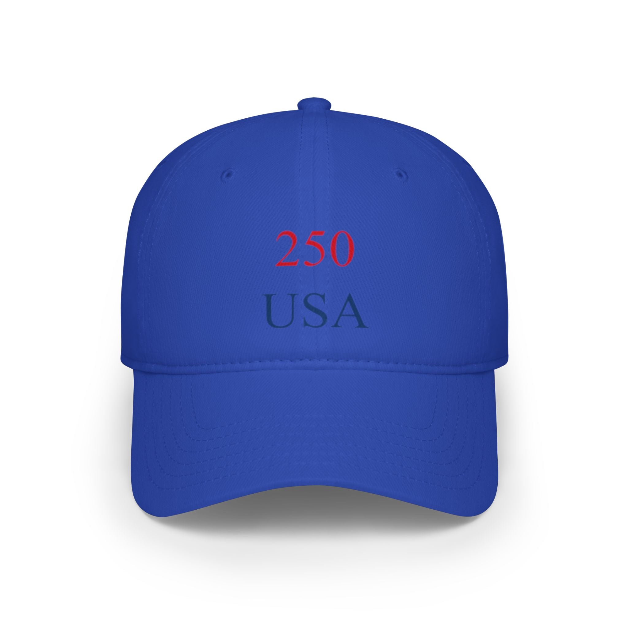 250 USA Baseball Cap — Patriotic Low Profile Dad Hat
