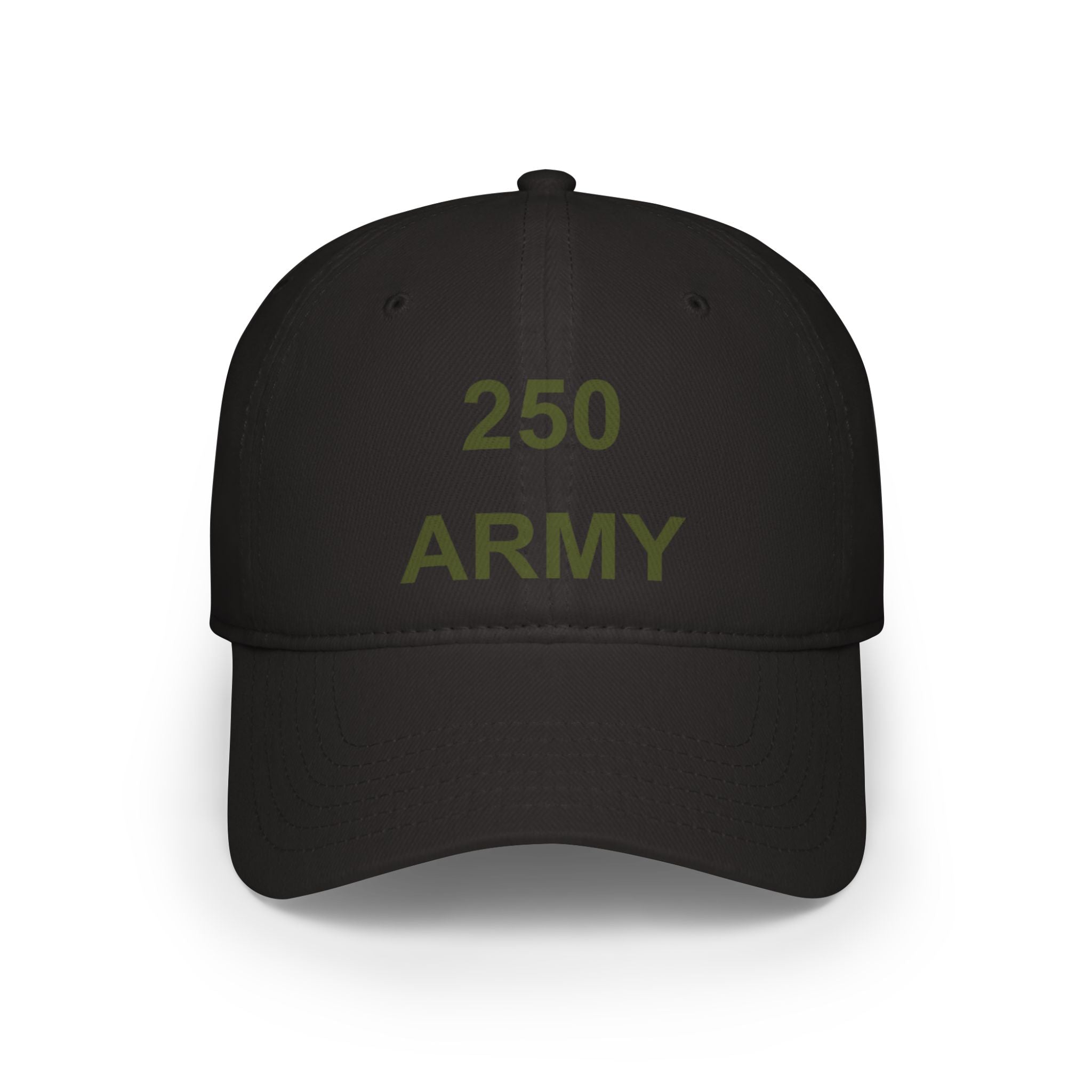 250 Army Low Profile Baseball Cap — Military Dad Veteran Hat