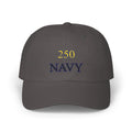 Navy 250 Embroidered Dad Cap — Classic Military Baseball Hat