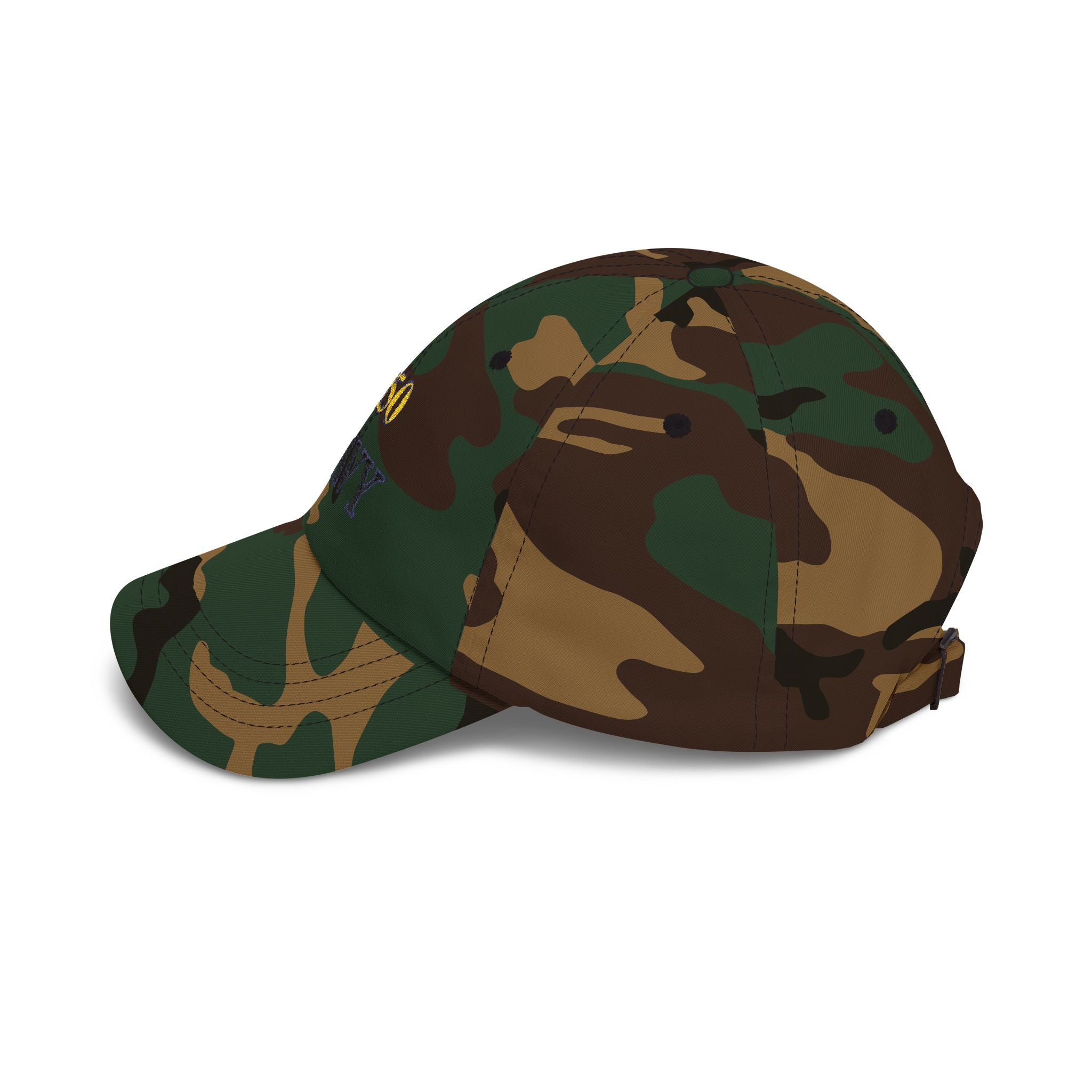 Navy 250 Embroidered Dad Cap — Classic Military Baseball Hat