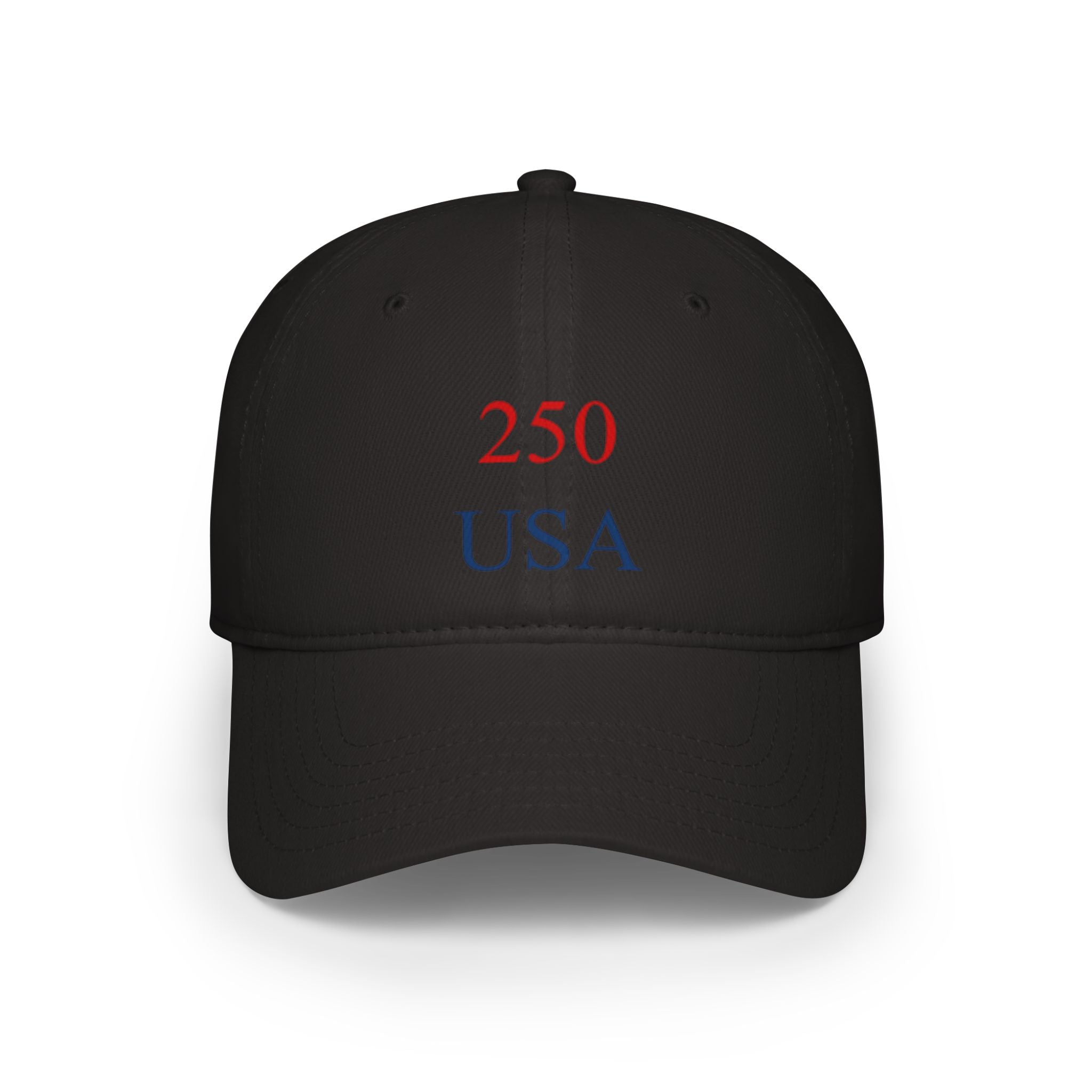 250 USA Baseball Cap — Patriotic Low Profile Dad Hat